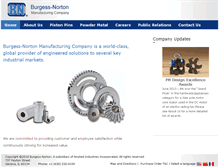 Tablet Screenshot of burgessnorton.com